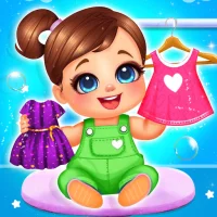 Cute Girl Daycare Doll DressUp
